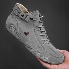 bota ldeck masculina em camurça italiana original