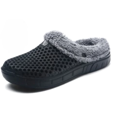 Chinelos de inverno Chinelos quentes Chinelos confortáveis Chinelos de lã CROCS
