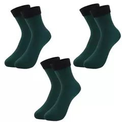 meia térmica forrada de inverno pelúcia 