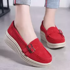 MOCASSIM ORTOPÉDICO FEMININO DE CAMURÇA | ORTOBELA®