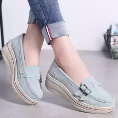 MOCASSIM ORTOPÉDICO FEMININO DE CAMURÇA | ORTOBELA®