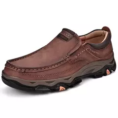 Mocassim Ortopédico Masculino em Couro Genuíno | Titanium®