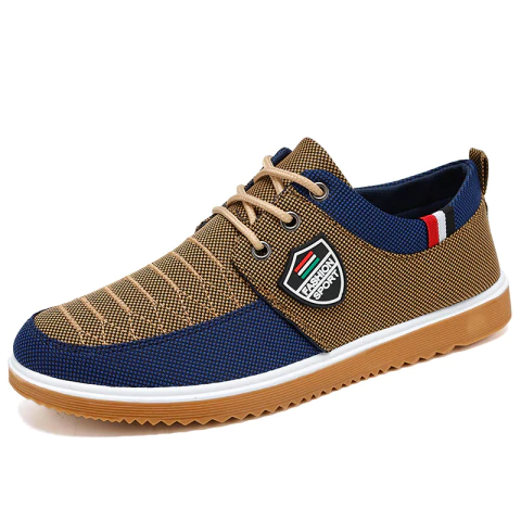 tenis respirável italiano casual masculino mocassim gaetano genebra