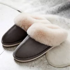 pantufa pelúcia bariloche forrada com pelos internos veludo feminina