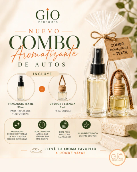 Combo aroma auto
