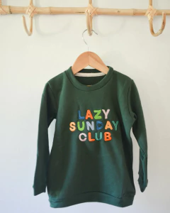 Buzo Lazy Club Celeste