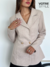 Blazer Feminino de Lã Batida