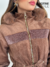 Parka Cotelê Com Detalhes Em Paetê Forrada Com Pelúcia - loja online