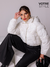 Jaqueta Puffer Feminina Paetê Com Capuz