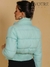 Jaqueta Puffer Nylon Curtinha - Verde Água - comprar online