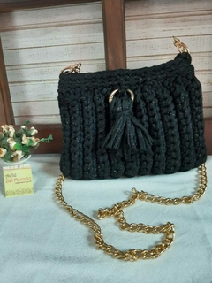 Alça para bolsa de corrente dourada 125 cm com mosquetões completa na internet