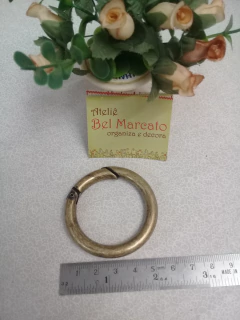 Imagem do Mosquetão articulado argola mosquetão grossa G ou M 1 peça