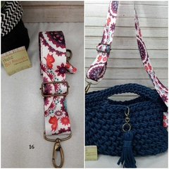 Alça para bolsa colorida CORES super fashion tendência da moda 125cm larga - Ateliê Bel Marcato