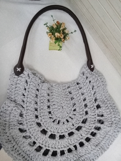 Alça para bolsa de crochê detalhe na ponta 66 cm CORES 1 par na internet