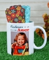 Caneca personalizada porcelana Costurar é um ato de amor