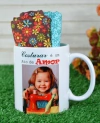 Caneca personalizada porcelana Costurar é um ato de amor