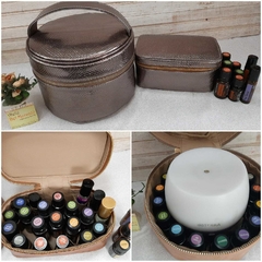 Bolsa para óleos essenciais e bolsa para difusor Doterra Pétala (kit) na internet