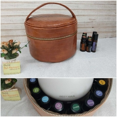 Bolsa para óleos essenciais e porta difusor Doterra Pétala - Ateliê Bel Marcato