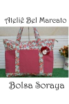 Molde da Bolsa Soraya molde ótimo para quem quer espaço