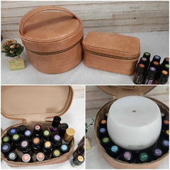 Bolsa para óleos essenciais e bolsa para difusor Doterra Pétala (kit) - Ateliê Bel Marcato