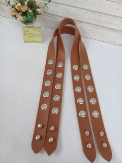 Alça para bolsa de ombro couro eco 68 cm 1 par modelo Rock