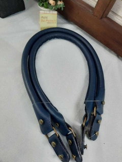 Alça para bolsa com porta alças varias cores 68 cm 1 par