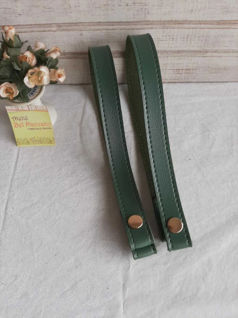 Alça de mão ou alça para cestos com botão de pressão 46cm 1 par - comprar online