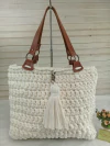 Alça de mão couro eco 45x2cm c/ porta alça 1 par s/c - comprar online