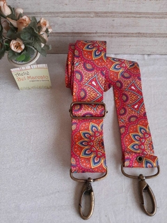 Alça para bolsa colorida CORES super fashion tendência da moda 125cm larga - Ateliê Bel Marcato