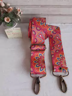 Alça para bolsa colorida CORES super fashion tendência da moda 125cm larga - Ateliê Bel Marcato