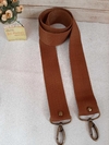 Alça para Bolsa caramelo 118 cm com mosquetões