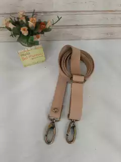 Imagem do Alça para bolsa feminina de couro legítimo 125x2 cm CORES
