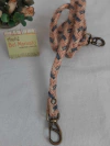 Alça de bolsa trabalhada transversal mesclada 105x1cm largura