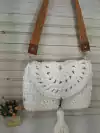 Alça para bolsa caramelo detalhe nas pontas 70 cm 1 peça