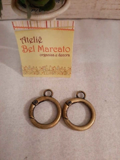 Argola mosquetão, mosquetão articulado com gancho 1 par - comprar online