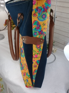 Bolsa de ombro bolsa grande com alça couro legítimo - comprar online
