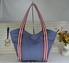 Bolsa de ombro, bolsa de tecido com alça de algodão Coraline - Ateliê Bel Marcato