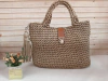 Fecho para bolsa ou fecho para carteira de couro eco com fecho metal