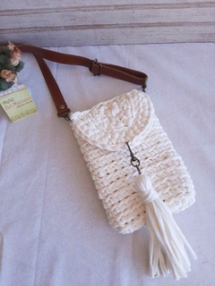 Bolsa Para Celular Crochê Artesanal Atelie Belmarcato Festa - comprar online
