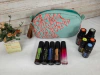 Bolsa para óleos essenciais porta rollons Doterra p/ 10 frascos