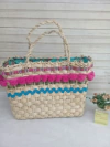 Bolsa de Praia palha exclusiva bolsa personalizada