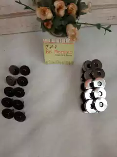 Botão imantado fecho imantando 18 mm pacote 10 peças - Ateliê Bel Marcato
