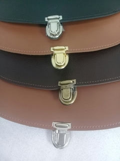 Fecho de bolsa de crochê de metal 3 cores