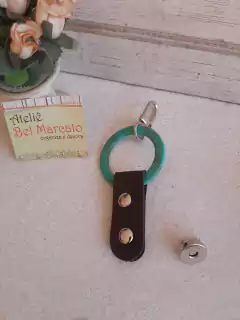 Fecho para bolsa de crochê com detalhe resina e botão imã na internet