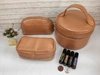 Kit bolsa para difusor Pétala+1 necessaire bronze