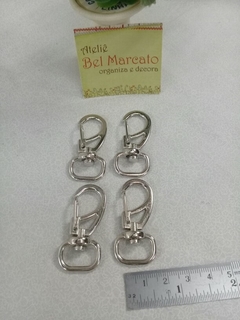 Mosquetão para bolsa de 1,5 cm pacote com 4 peças - comprar online