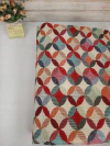 Tecido para bolsa estampa geométrica 100 x 140 largura