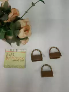 Terminal para chaveiro níquel ou ouro velho pacote com 3 peças - comprar online