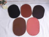 Fundo para bolsa crochê couro legítimo CORES 17x12cm - comprar online