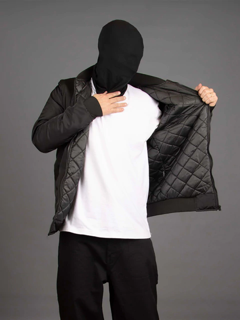 Campera Bomber Raven Black - comprar online